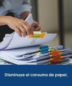 disminuye el consumo de papel con capital office
